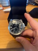 カルティエ カリブル 	W7100041 ステンレス ブラック文字盤（高級時計）の商品画像 - 査定依頼日：2025年4月13日 - 最高査定価格：400,000円