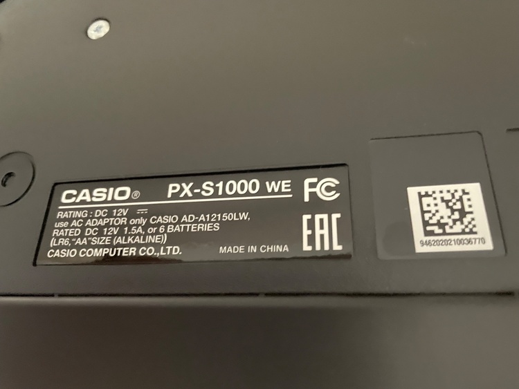 Privia px-s1000（ピアノ・楽器・PA機材）の商品画像 - 査定依頼日：2026年5月30日 - 最高査定価格：10,000円