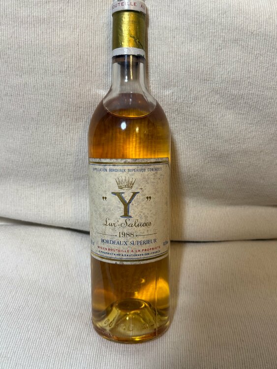 イグレック・ド・シャトー・ディケム　1988（お酒）の商品画像 - 査定依頼日：2026年1月30日 - 最高査定価格：13,000円