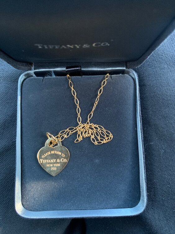 ティファニーネックレス（金・貴金属）の商品画像 - 査定依頼日：2025年1月11日 - 最高査定価格：200,000円