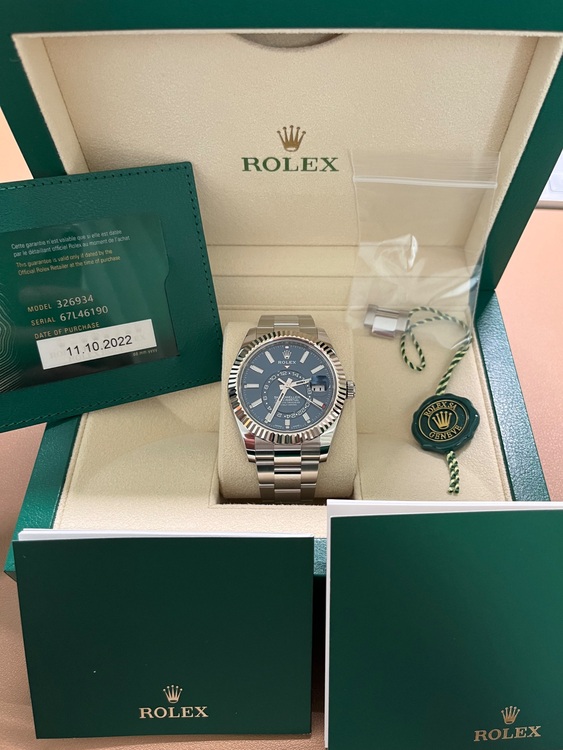 スカイドゥエラー（高級時計）の商品画像 - 査定依頼日：2025年10月8日 - 最高査定価格：3,150,000円