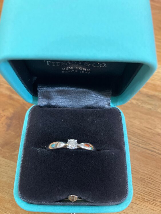 ティファニーハーモニーダイヤモンドリング（宝石）の商品画像 - 査定依頼日：2025年1月29日 - 最高査定価格：89,000円