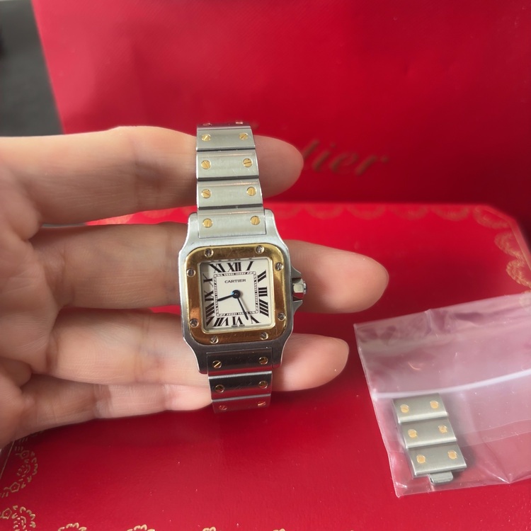 カルティエ サントス サントスベルガ　SM（高級時計）の商品画像 - 査定依頼日：2025年6月26日 - 最高査定価格：450,000円