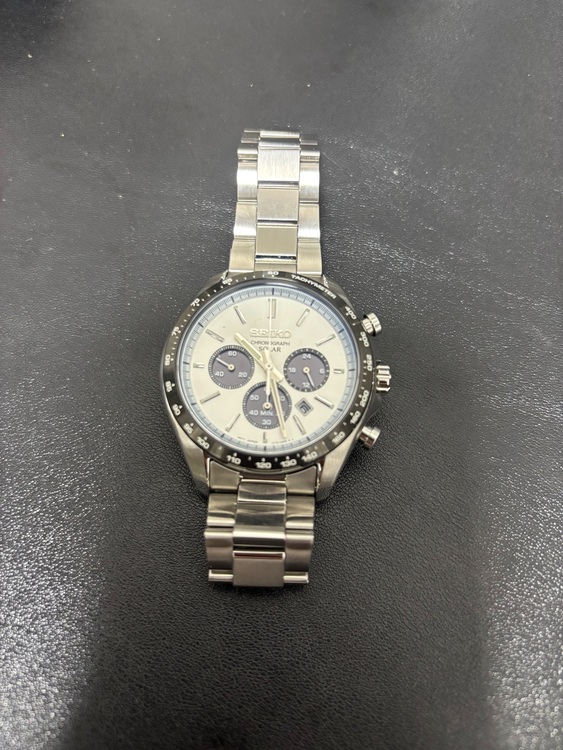 セイコー セレクション ソーラークロノグラフ The Standard SBPY（高級時計）の商品画像 - 査定依頼日：2025年6月11日 - 最高査定価格：10,000円