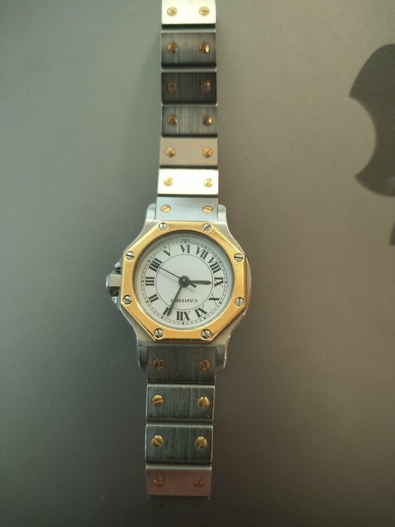 カルティエ サントス おくたごん（高級時計）の商品画像 - 査定依頼日：2026年2月4日 - 最高査定価格：100,000円