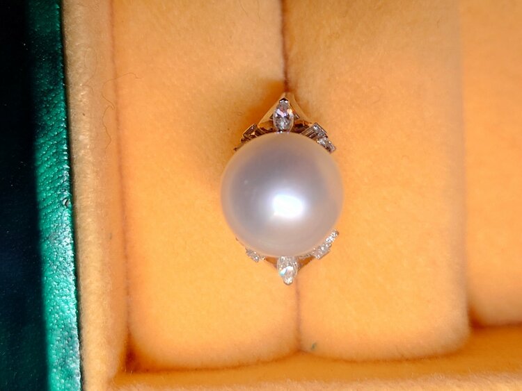 真珠指輪（宝石）の商品画像 - 査定依頼日：2026年2月25日 - 最高査定価格：50,000円