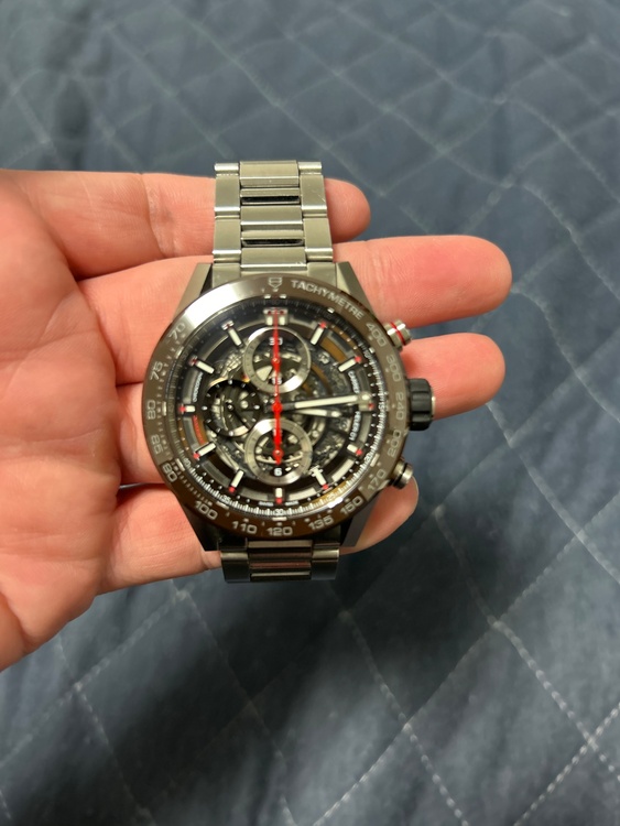 タグホイヤー カレラ （高級時計）の商品画像 - 査定依頼日：2026年2月1日 - 最高査定価格：280,000円