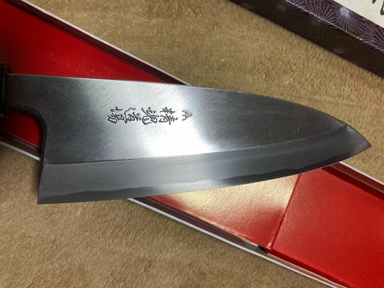 精魂道場の包丁(未使用品)（美術品・骨董品）の商品画像 - 査定依頼日：2025年12月14日 - 最高査定価格：4,000円