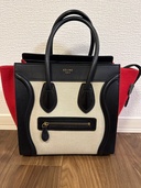 CELINE ラゲージ マイクロショッパー トリコロール 型番：167793（ブランドバッグ）の商品画像 - 査定依頼日：2026年9月1日 - 最高査定価格：100,000円