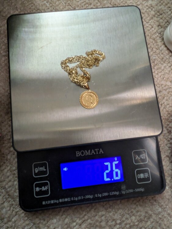 Jewelry necklace （金・貴金属）の商品画像 - 査定依頼日：2026年2月27日 - 最高査定価格：40,000円