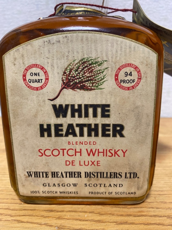 WHITE HEATHER ホワイトヘザー  770ml 47%（お酒）の商品画像 - 査定依頼日：2025年12月19日 - 最高査定価格：5,000円
