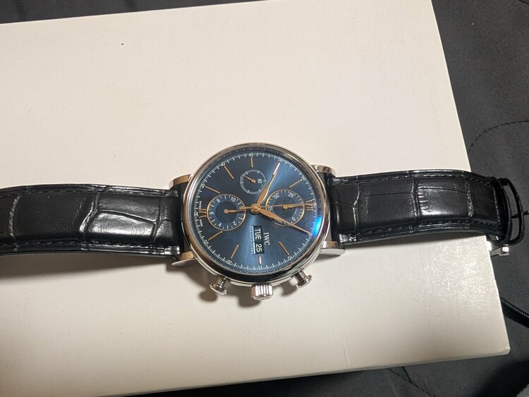 クロノグラフiw391036（高級時計）の商品画像 - 査定依頼日：2026年3月10日 - 最高査定価格：750,000円