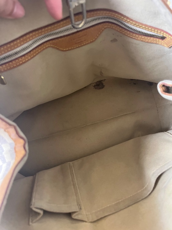 ルイ・ヴィトンのダミエ・アズール キャンバスバッグ（ブランドバッグ）の商品画像 - 査定依頼日：2025年9月14日 - 最高査定価格：12,000円