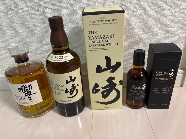 山崎　響（お酒）の商品画像 - 査定依頼日：2025年12月20日 - 最高査定価格：21,500円