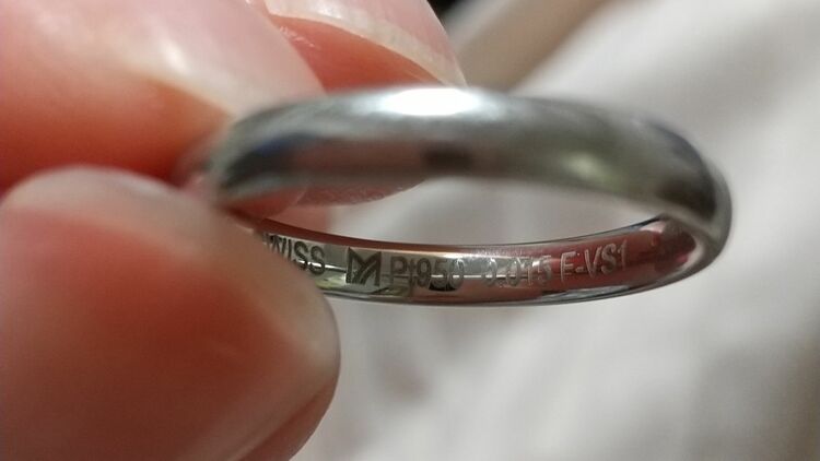 プラチナの結婚指輪 （金・貴金属）の商品画像 - 査定依頼日：2025年10月12日 - 最高査定価格：32,000円