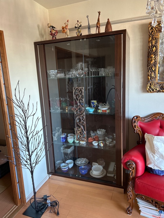 イタリア製 ROMA-DAY RO-VT202S 2ドアキュリオ（家具・寝具）の商品画像 - 査定依頼日：2026年2月19日 - 最高査定価格：5,000円