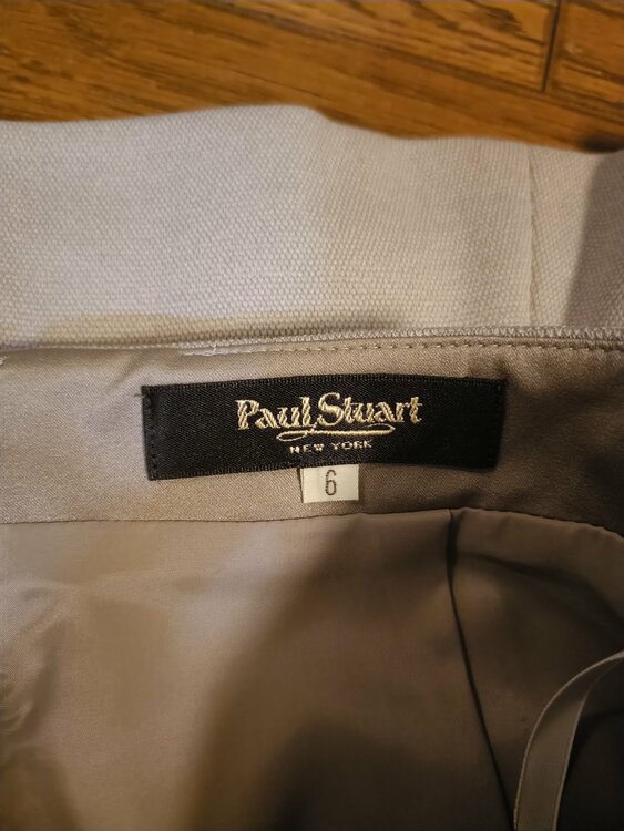 ポール・スチュアート　スカート（古着・ファッション）の商品画像 - 査定依頼日：2026年2月2日 - 最高査定価格：300円