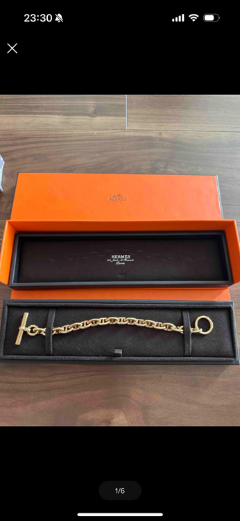 エルメスシェヌダンクルブレスレット（金・貴金属）の商品画像 - 査定依頼日：2025年9月18日 - 最高査定価格：3,000,000円