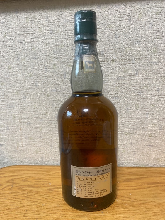 グレンエルギン  White Horse表記　750ml 43%（お酒）の商品画像 - 査定依頼日：2026年1月7日 - 最高査定価格：8,000円