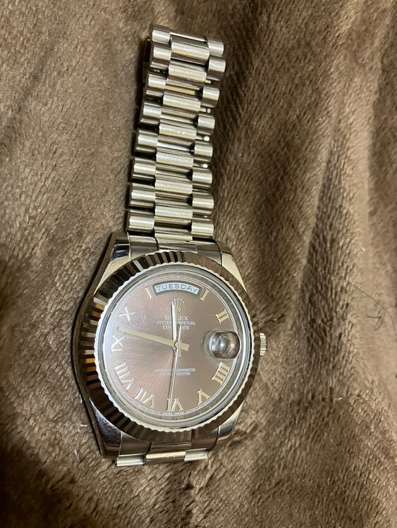 ロレックス デイデイト 21823（高級時計）の商品画像 - 査定依頼日：2025年5月20日 - 最高査定価格：5,000,000円