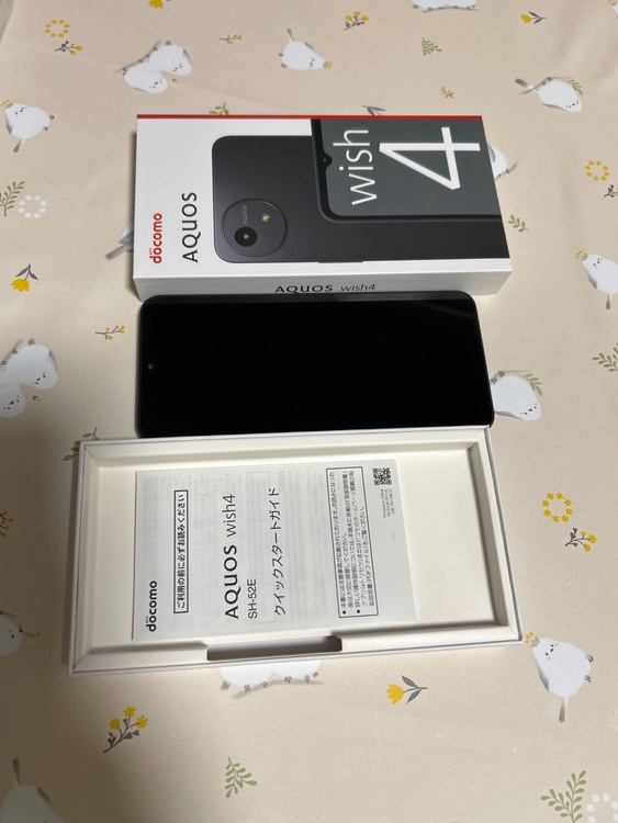 AQUOS wish4 docomo （スマホ）の商品画像 - 査定依頼日：2026年2月10日 - 最高査定価格：6,000円