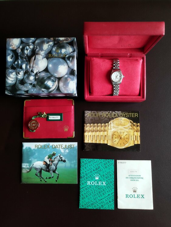 ロレックス デイトジャスト ロオイスターパペチュアルデイトジャスト（高級時計）の商品画像 - 査定依頼日：2026年2月12日 - 最高査定価格：760,000円