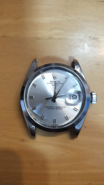 ロレックス パーペチュアルデイト Ref1500 Cal1570（高級時計）の商品画像 - 査定依頼日：2026年3月20日 - 最高査定価格：210,000円