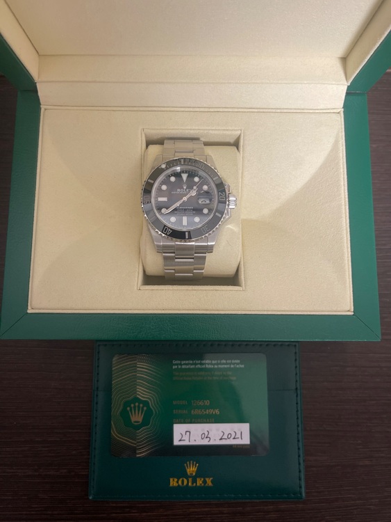 ロレックス サブマリーナー （高級時計）の商品画像 - 査定依頼日：2025年9月27日 - 最高査定価格：1,950,000円