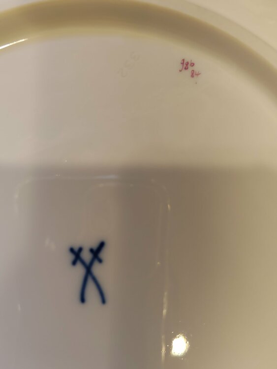 マイセン　飾り皿（美術品・骨董品）の商品画像 - 査定依頼日：2026年2月23日 - 最高査定価格：30,000円