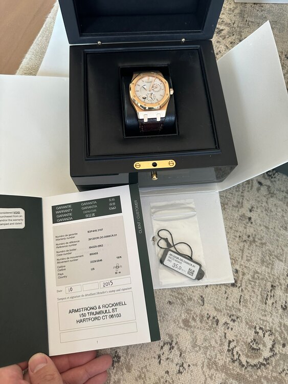 デュアルタイム（高級時計）の商品画像 - 査定依頼日：2024年12月9日 - 最高査定価格：4,050,000円