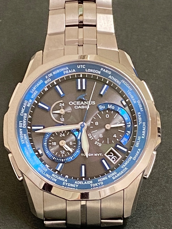 CASIOカシオ オシアナスマンタ （高級時計）の商品画像 - 査定依頼日：2026年3月8日 - 最高査定価格：10,000円