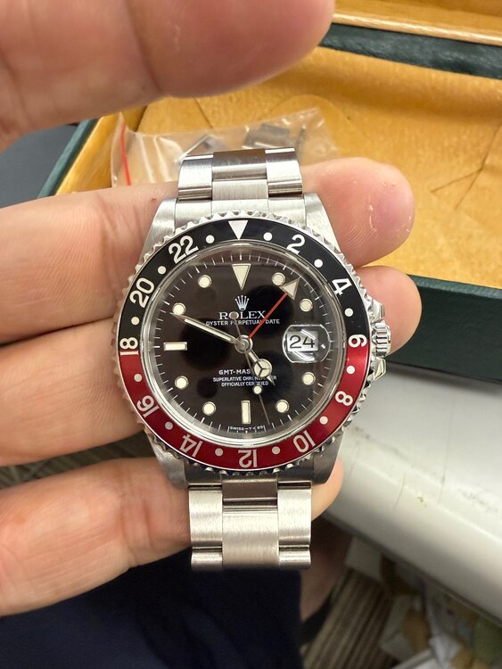 ロレックス GMTマスター 1671（高級時計）の商品画像 - 査定依頼日：2025年4月17日 - 最高査定価格：1,700,000円