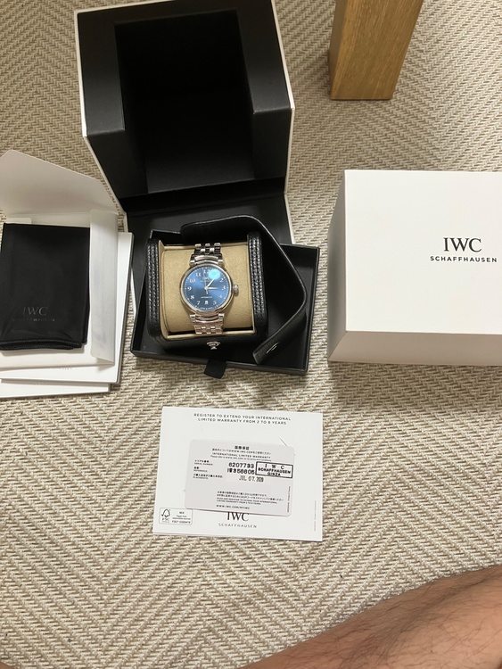 IW356605（高級時計）の商品画像 - 査定依頼日：2026年9月28日 - 最高査定価格：480,000円