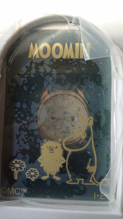 ムーミンと仲間たちオフィシャルウォッチ（高級時計）の商品画像 - 査定依頼日：2026年3月3日 - 最高査定価格：100,000円