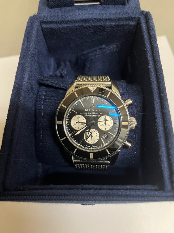 スーパーオーシャンヘリテージ（高級時計）の商品画像 - 査定依頼日：2025年2月27日 - 最高査定価格：400,000円