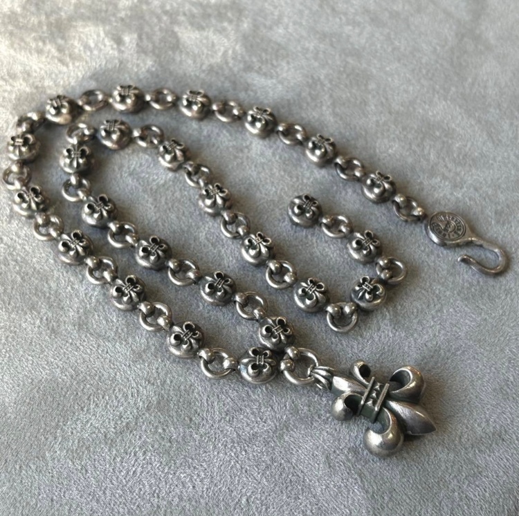 bsフレアボールチェーン　シルバー925（古着・ファッション）の商品画像 - 査定依頼日：2026年1月13日 - 最高査定価格：350,000円