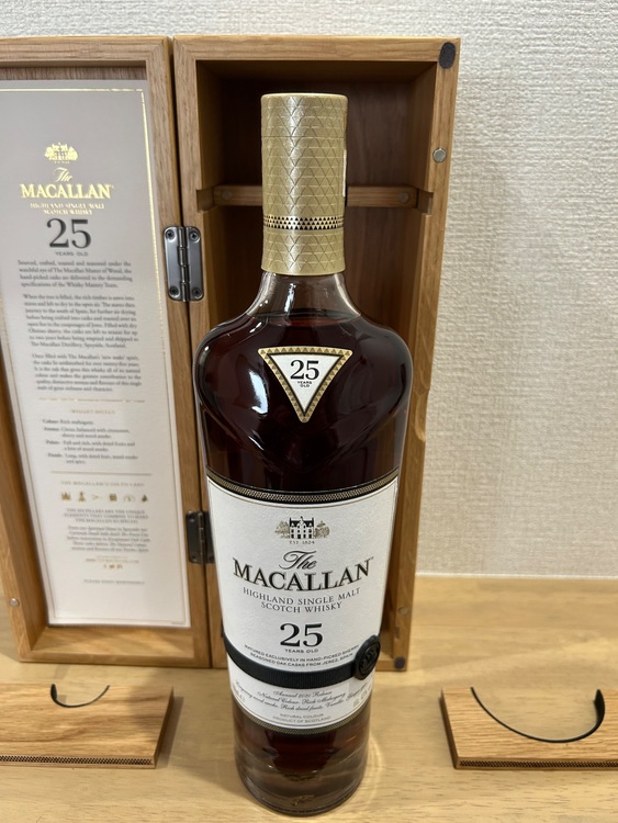 25年　2020年製造（お酒）の商品画像 - 査定依頼日：2025年9月8日 - 最高査定価格：130,000円