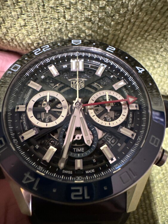 タグホイヤー カレラ （高級時計）の商品画像 - 査定依頼日：2025年2月17日 - 最高査定価格：450,000円
