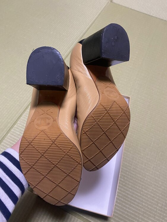 シャネル　ヒールパンプス（古着・ファッション）の商品画像 - 査定依頼日：2024年11月17日 - 最高査定価格：8,000円