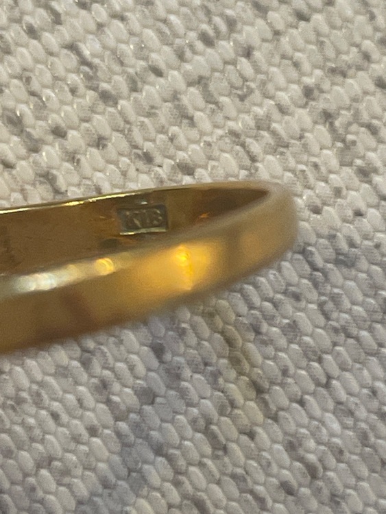 石付き指輪（金・貴金属）の商品画像 - 査定依頼日：2025年9月4日 - 最高査定価格：80,000円