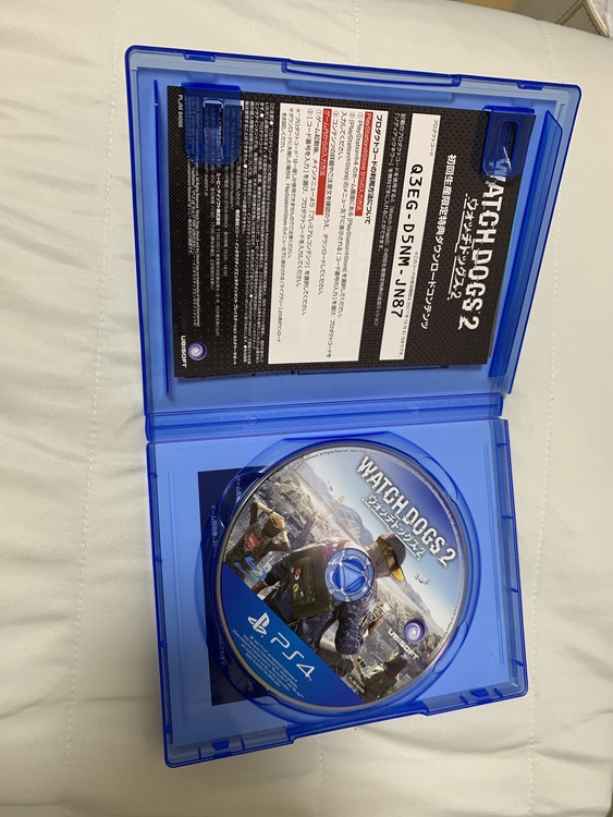 ウォッチドッグス2（ゲーム機本体・ゲームソフト）の商品画像 - 査定依頼日：2020年7月30日 - 最高査定価格：1,200円