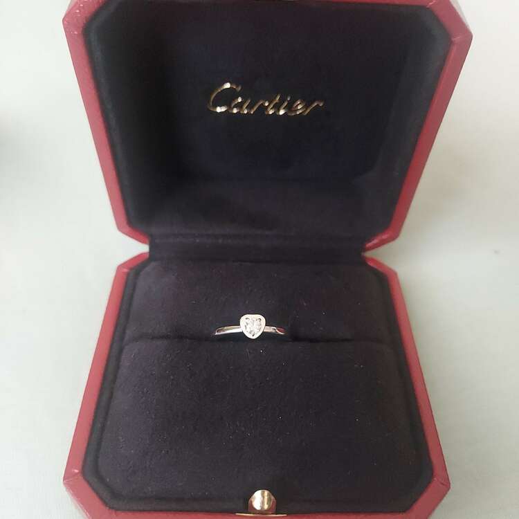 カルティエ ディアマンレジェ （金・貴金属）の商品画像 - 査定依頼日：2025年3月22日 - 最高査定価格：46,000円