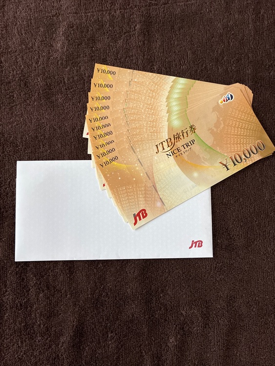 JTB 旅行券ナイストリップ10000円券×10枚（チケット・金券）の商品画像 - 査定依頼日：2025年10月30日 - 最高査定価格：70,000円