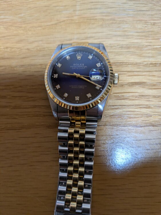 ロレックス デイトジャスト 16233（高級時計）の商品画像 - 査定依頼日：2026年2月18日 - 最高査定価格：1,150,000円