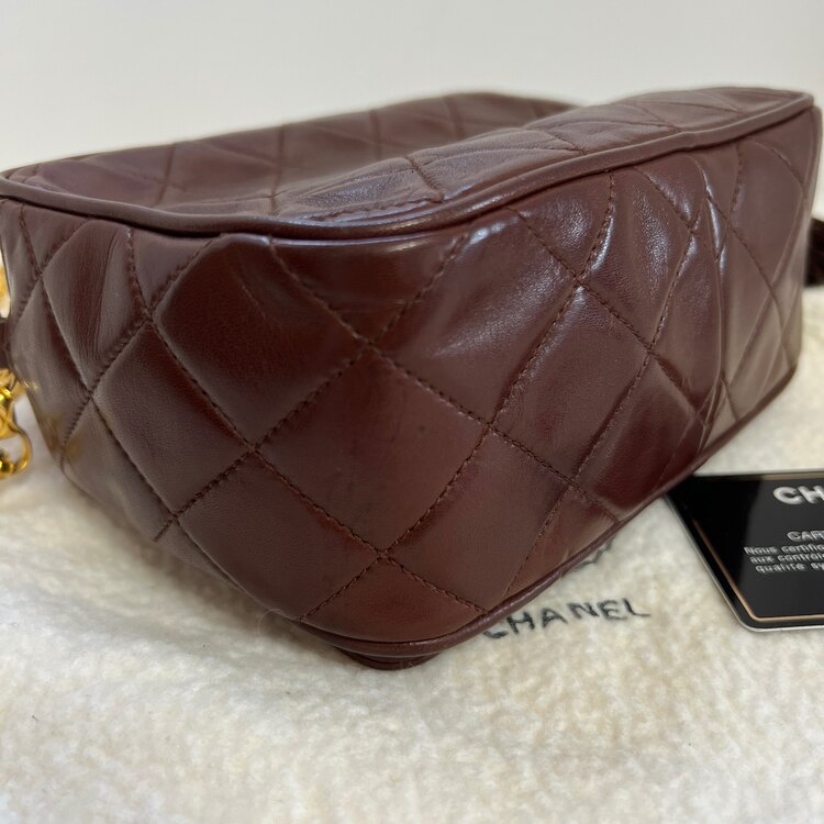 美品　シャネル　マトラッセ　ブラウン（ブランドバッグ）の商品画像 - 査定依頼日：2025年2月17日 - 最高査定価格：250,000円