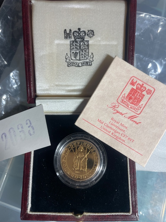 イギリス金貨500周年ロイヤルミント（金・貴金属）の商品画像 - 査定依頼日：2026年2月9日 - 最高査定価格：1,000,000円