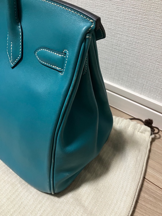 エルメス バーキン30 ブルージーン ⬜︎K刻印（ブランドバッグ）の商品画像 - 査定依頼日：2026年2月21日 - 最高査定価格：1,400,000円