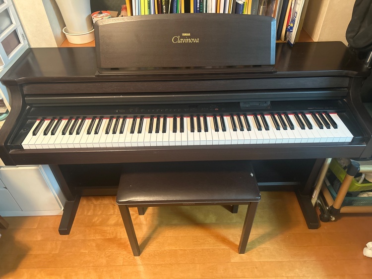 Clavinova CLP-156（ピアノ・楽器・PA機材）の商品画像 - 査定依頼日：2026年4月25日 - 最高査定価格：10,000円