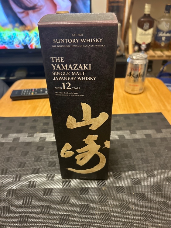 山崎12年（お酒）の商品画像 - 査定依頼日：2026年2月19日 - 最高査定価格：19,500円