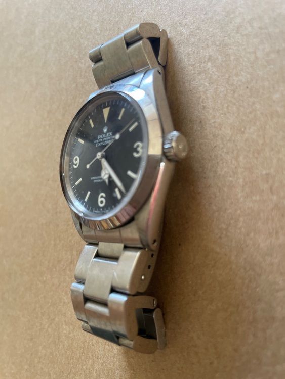 ロレックス エクスプローラー 101（高級時計）の商品画像 - 査定依頼日：2025年6月6日 - 最高査定価格：1,800,000円